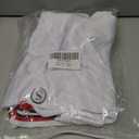 YWIES Plain Basketball Jersey, Blank Team Uniform, Hip Hop Hipster Short Sleeveless Active Shirts (Small, White-red)