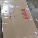 Amorho 60x36 Inch Bathroom Mirror Silver, Thick Metal Framed Wall Mirrors for Over Sink, Brushed Nickel Mirror Perfect for Bedroom, Living Room, Entryway, Rectangle (Horizontal/Vertical)