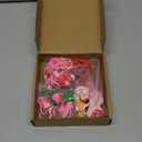 Nuenen 24 Pcs Valentine's Day Straw Covers Caps Silicone Reusable Valentine Topper Tips Love Heart Gnome Lids Splash Proof Plug for 10 mm 0.4 Inch Straws 30 40oz Tumblers Valentines Party Favors Gifts