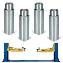 Ytrica 4Pcs  49MM ID 6"/152MM Height 2 Post Lift Adapters, Car Truck Lift Tall Stack Extension Adapter Fit for 50MM KATOOL 2 Post Lift Tall Vehicles Adapters Pins