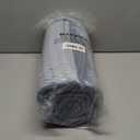 WDCOZY Velvet Twin Size Quilt Set - Blue Striped Pick Stitch Soft Lightweight Bedspread, Channel Farmhouse Country Rustic Coverlet, Modern Bedding Warm Thin Comforter, 3 Pieces