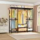 E3 Heavy Duty Garment Rack 4-Tier Freestanding Closet Organizer System