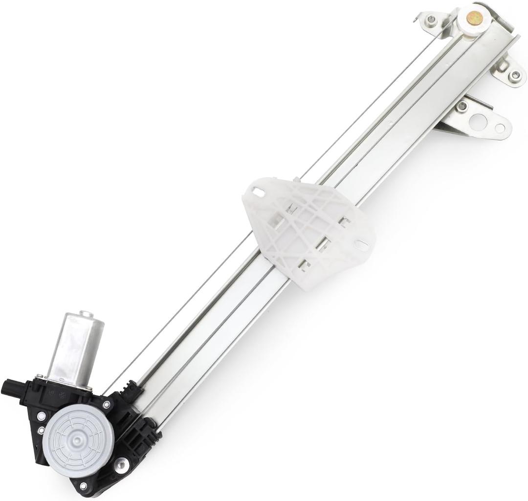 Front Left Driver Side Power Window Regulator with Motor Compatible with Honda Accord 2008 2009 2010 2011 2012 (Sedan 4-Door Only), Replace# 751-072, 72250TA0A11