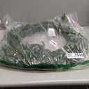 24 Inch Norfolk Pine Christmas Wreath  Artificial Greenery Wreath for Front Door, Wall, Window, Mantel, or Outdoor Holiday Decor (1, 24")