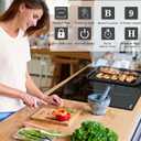 Karinear 24 Inch Induction Cooktop 3 Burners, Built-in Induction Stovetop