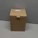 Kitchen Canisters Set of 3, Metal Flour Sugar Storage Containers with Airtight Lids-Canisters Sets for Kitchen with Customizable Chalkboard Labels & Marker Pen-Spice, Coffee Storage Jars(Black)