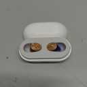True Hearing Aids for Seniors Not Amplifier- Noise Cancelling, Rechargeable & Invisible with Magnetic Charging Box, Red Blue