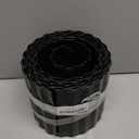 LAVEVE Corrugated Metal Garden Edging 6" x 20Ft, Landscape Edging Border for Lawn, Flower Bed, Garden Fence, Paver Edging (Black)