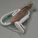 Practice Hand for Acrylic Nails- Silicone Nail Hand Practice Upgrade Nail Tips Never Fall Off, Fake Nail Manican Hand for Nail Practice, Flexible Practice Maniquin Hand with 200PCS Nail Tips