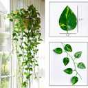 270 Feet 36 Pack Fake Greenery Hanging Garland, Artificial Ivy Leaf Plants, Vine Leaves, Flowers Foliage for Bedroom Garden Wall Decor