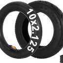 RUTU 10x2.125 Tire and Inner Tube Set for Self Balancing Electric Scooter Folding Electric Bicycle Tricycle Stroller Kids Bike Drift Board Series