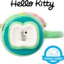 Silver Buffalo Sanrio Hello Kitty Frankenstein Halloween Costume 3D Sculpted Ceramic Mug, 20 Ounces