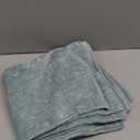 decorUhome Spring Couch Throw Pillow Covers 20x20 Set of 2, Decorative Soft Velvet Modern Cozy Chenille Pillow Cases with Elegant Design for Sofa Bed Living Room Home Decor, Aqua Haze