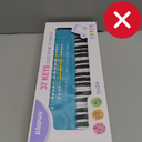Keyboard Piano for Kids, BIGFUN 37 Keys Toddler Piano Multifunction Music Educational Instrument Toy, Electronic Kids Keyboard for 3-7 Year Old Girls and Boys (Blue)