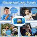 Handheld Game for Kids -Preloaded 220 Retro Video Games, Portable Gaming Player with Rechargeable Battery 3.0" LCD Screen, Mini Arcade Electronic Toy Gifts for Boys Girls (Blue)