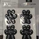 Anti Slip Dog Paw Protector Pads for Senior Dogs, Paw Pads for Dogs Traction, Disposable Self Adhesive Paw Grips for Old Dog on Slippery Hardwood Floor, Black 12 Sets (48pcs) XL(41-60lbs)