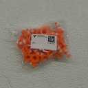 50PCS Mini Traffic Cones, Mini Construction Cones, Mini Orange Cones, Small Traffic Cones, Kids Educational Cognitive Road Sign Models, Safety Education Toy for Boys Girls, 0.98 X 0.6in