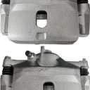 2Pcs Disc Brake Caliper Assembly with Bracket Replacement for Acura EL 1997-2000 & Honda Civic 1996-2011 Insight 2010-2014#19-1832 19-1833 45019SNAA60 45018SNAA60
