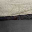 Orthopedic XL Dog Beds for Extra Large Dogs with Removable Washable Cover for Crate, Beige, 41x27