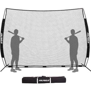 Sports Barrier Net,Sports Net,Barricade Backstop Net,Perfect for Baseball,Softball,Soccer, Basketball,Lacrosse