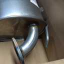 Walker Quiet-Flow SS 53645 Direct Fit Exhaust Muffler Assembly 1.75" Inlet (OD) 5.875" Outlet (OD) for Acura MDX