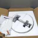 Lighten Chance Modern Dome Pendant Lighting Fixtures, 11.8 Inch Large Dome Boho Chandelier, Rustic Farmhouse Industrial Hanging Lamp Ceiling Lights with Grey Glass Bell Lampshade for Kitchen Island