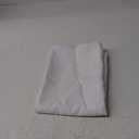 Rectangle 4 Feet Tablecloth 52x70 inch Linen Textured Table Cloth Stain and Wrinkle Resistant Washable Polyester, Decorative Table Cover Waterproof for Dining, Buffet and Camping, White