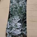 YITAHOME 9FT Prelit Flocked Christmas Tree w/Remote, Pre-Decorated Mountain Pine Hierarchical Tower Flocked Xmas Tree w/ 1818 Tips, 80 Pine Cones, 820 Lights & 11 Modes for Home, Party Decoration