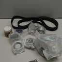 Timing Belt Kit with Water Pump Compatible with 2.5L Subaru 06-10 Forester, 06-11 Impreza, 10-12 Legacy, 2009-2012 Outback (EJ253 H4 SOHC 16V Engine) Replaces TKF-006, TCK304, TCKWP304A