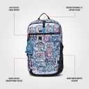 OGIO Kevin Lyons AEO 25 Backpack (Watercolor), 25 liters, 
Padded internal 15” laptop sleeve
Durable 600D polyester body
Abrasion resistant PU coated base
