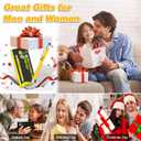 6 x Gifts for Men,Multi Tool Pen Set Dad Gifts from Daughter Son, 6 in 1 Multitool Pen with Ruler Level Ballpoint Pen Multitool, Birthday Gift Men Stocking Stuffers for Adults Teen