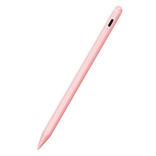 Stylus Pen for iPad 6th-11th Generation-2X Fast Charge Active Pencil Compatible with 2018-2025 Apple iPad Pro 11"/12.9"/M4, iPad Air 3/4/5/M2/M3,iPad mini 5/6 Gen-Pink