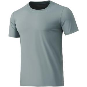 BANTREK Men's T-Shirts Soft Lightweight Short Sleeve Tee, Crew Neck Moisture Wicking Shirt for Casual Running Workout Swim XL