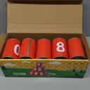 13 Carnival Can Games Bean Bag Toss Carnival Games, Including 10 Tin Cans and 3 Bean Bag Easter Outdoor, Suitable for Family Gatherings, Birthdays, Indoor and Outdoor Activities