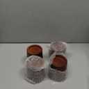 Furniture Raisers Bed Risers - 4 Inch Wooden Circle Heavy Duty Furniture Height Extenders Lifts for Sofa Couch Desk Chair Table Base Raising Space, Convenient Store and Cleaning, Pack of 4