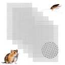 6 PCS Stainless Steel Wire Mesh Sheet 20 Mesh Wire Mesh Screen Woven Metal Screen Mesh Fine Rodent Mesh for Cover Air Bricks and Air Vents Preventing Mice Mouse Insects Squirrel