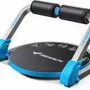 MERACH Ab Machine for Stomach Workout, Ab Crunch Machine with 3 Adjustable Resistance and Automatic Rebound, Sit Up Machine with 330 LBS Weight Capacity, Ab Workout Equipment for Home Exercise 