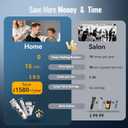 Jack & Rose Hair Clippers for Men Set Professional, Cordless Men Hair Trimmer, Electric Shavers, Barber kit, 4 in 1,LED Display, for Nose, Body, Bald Head