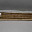 UNISHADES Bamboo Roman Shades w/Valance, 33.5" W × 64" H, Highfield Teak