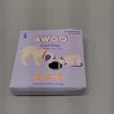 Awoo Great Vibes - Silicone Slow Feeder for Dog Bowls Over 5.5 Inches - Non-Slip, Wet and Dry Food-Compatible Pet Dish with Suction Cups - Extends Mealtime for Fast Eaters - Dishwasher Safe (Sage)