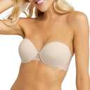 Maidenform Women's Dreamwire Strapless Multiway Underwire Bra 38C Latte Lift