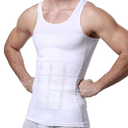 GKVK Mens Slimming Body Shaper Vest Shirt Abs Abdomen Slim Small