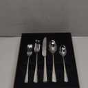 KINGSTONE Silverware Set for 12, 65-Piece Forged 18/10 Stainless Steel Flatware Set, Mirror Finish Cutlery Set Dishwasher Safe for Home, Restaurant, Wedding, Party