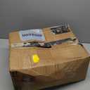 Lumex Raised Toilet Seat, 4.5" Riser, Non-Locking, Fits Most Toilets