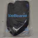 IceBeanie Migraine Relief Cap, As Seen on Shark Tank, Soft & Stretchy Gel Tension Headache Relief Cap, Extended Cooling Hangover Ice Hat, Odorless Cold Head Ice Pack Wrap, Headache Hat Migraine Mask (Black)