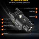 Red Laser Light Combo with Low and High Rear Switchs for Picatinny/GLK Rail