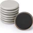 CO-Z Furniture Sliders - 8 Pack, 3 1/2" Reusable Furniture Sliders for Carpet, Heavy-Duty Furniture Gliders Movers for Hardwood Floors, Plastic Moving Pads for Heavy Furniture, Floor Protectors