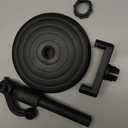 Gentechvvybuy Cell Phone Holder, Height and Angle Adjustable Cell Phone Holder, Universal Holder for Leisure, Business, Office, Home, Compatible with 3.56.7 Inch Devices, (Black)