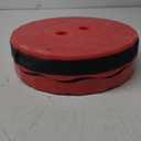 Doseno Foldable Stool, Camping Stools for Adults Thickened Portable Collapsible Retractable Stool for Fishing, Camp Chair for Hiking, BBQ, Parties, Outdoor Activities (Red)