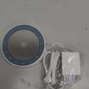 Kipcush White Noise Machine with Night Light  Nursery Sound Machine with Soft Non-Glare Lamp, 30 Soothing Sounds, 8 Color Lights, Up to 8-Hour Timer for Baby & Adults (Standard)